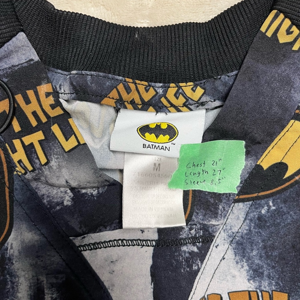 Batman Scrubs Top - Black, and Yellow - Picture 3 of 3